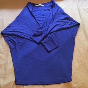 41 Hawthorn 3/4 length sleeve slouchy tunic